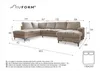 MIUFORM Lofty Lilly - Ecksofa mit Bettfunktion und Produktbild-Vorschau 4