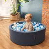 KiddyMoon plastikowe piłeczki 7cm babyblue-niebieski-perła Podgląd zdjęcia produktu 4