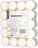 40 čajových svíček Ø 38 mm - 19 mm bílé v polykarbonátovém Náhled obrázku produktu 4