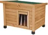 KERBL Rustica Katzenhaus 57x42x45cm - Holz Produktbild-Vorschau 1