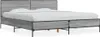 Bettgestell Grau Sonoma 200x200 cm Holzwerkstoff und Metall Produktbild-Vorschau 2