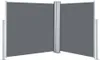 vidaXL Ausziehbare Seitenmarkise Anthrazit 100 x 600 cm Produktbild-Vorschau 1