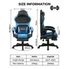 Gaming Stuhl ergonomisch mit Fußstütze, Gaming Chair mit Produktbild-Vorschau 6