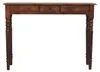 Artisan Furniture Massivholz-Konsole in Kastanienfinish mit Produktbild-Vorschau 1