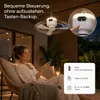 Ventilatore da soffitto portatile con batteria integrata, Ø Anteprima dell’immagine prodotto 5