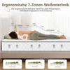 Adormii Matratze 90x200 cm, 7-Zonen Federkernmatratze, Produktbild-Vorschau 2