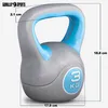GORILLA SPORTS® Kettlebell - 3 kg Gewichte, Kunststoff - Produktbild-Vorschau 5
