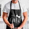 Sada zástěr pro manžele (dvoudílná), nastavitelná zástěra s Náhled obrázku produktu 5