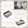 A collage of images showcasing a sofa, highlighting its aesthetic, robustness, and functionality. One image shows the sofa in a living room setting, another shows it with storage compartments open, and a third shows it converted into a bed. Produktbild-Vorschau