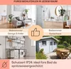 Klarstein Infrarotheizung mit Thermostat, 600W Produktbild-Vorschau 5