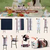Outdoor-Picknickdecke Bohemian Style, 200x200cm Stranddecke Produktbild-Vorschau 5