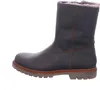A single brown boot with a fur lining is shown against a white background. Produktbild-Vorschau