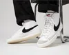 Nike Blazer Mid 77 VNTG Vintage - Herren Schuhe Leder Weiß Produktbild-Vorschau 5
