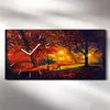 Wandbild Leinwand Bilder Wanduhr 60x30 Malen von Park Produktbild-Vorschau 2