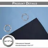 1x 100% Verdunkelung Thermo Vorhänge Blau Blickdicht Produktbild-Vorschau 12