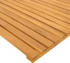 vidaXL Badematte Uni Braun 80 x 50 cm Massives Akazienholz Produktbild-Vorschau 7