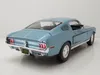 Maisto 31167B Ford Mustang GT Cobra Jet Fastback 1968 blu Anteprima dell’immagine prodotto 3