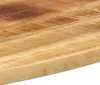 vidaXL Tischplatte 110x40x2,5 cm Oval Massivholz Mango Produktbild-Vorschau 5