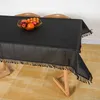 Tischdecke Gartentischdecke Schwarz 130x220 cm Weichschaum Produktbild-Vorschau 4