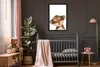 MuchoWow® Gerahmtes Poster Tiger - Tier - Weiß 60x90 cm - Produktbild-Vorschau 3