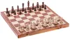 A chess set with pieces arranged on the board, ready for play. Podgląd zdjęcia produktu