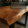 Baumkantentisch Cali 260 x 100 cm, Akazienholz massiv Produktbild-Vorschau 3