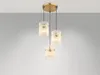 Globo Lighting Hängeleuchte Metall goldfarben matt, 3x E27 Produktbild-Vorschau 2