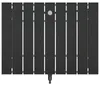 vidaXL Tuin douche, WPC en roestvrij staal 201, antraciet Productafbeelding-voorbeeld 5