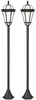 Outsunny Solar Gartenlaterne LED Laterne Wegleuchte 6 Stdn. Produktbild-Vorschau 1