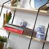 Wandregal mit 4 Fächern, Holzoptik, L 60 cm Produktbild-Vorschau 4