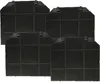 vhbw 4x Aktivkohlefilter Ersatz für FABER 1120157243, Produktbild-Vorschau 1