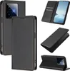 A collage of images showing a black flip-style phone case from different angles. Anteprima dell’immagine prodotto