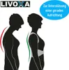 LIVOXA zádová opěrka Ergonomická zádová opěrka Rovná zádová Náhled obrázku produktu 2