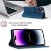 Hülle für iPhone 15 Pro Prägung Flip Leder Brieftasche Produktbild-Vorschau 6