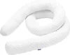 White Minky schlange Bettumrandung 300cm Produktbild-Vorschau 3