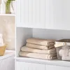 SoBuy BZR150-W Hochschrank Badschrank mit Wäschesack Produktbild-Vorschau 6