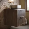 Meuble sous lavabo Badplaats Rimini 60 x 46 cm brun noyer - Voir les images du produit 3