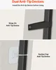 VEVOR Étagère d'angle avec 5 niveaux, support d'angle haut Voir les images du produit 7