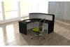 Theke Cento 4 BxT 180x195cm weiß/anthrazit Produktbild-Vorschau 3