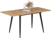 Jídelní stůl Vicco Beaver Dub Goldkraft/černá 120 x 80 cm Náhled obrázku produktu 6