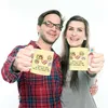 Mr. & Mrs. Panda Pott Igel Familie - Gelb Pastell - Produktbild-Vorschau 5