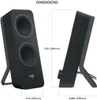 Z207 Bluetooth 2,0 Schwarz Stereo-Lautsprecher Produktbild-Vorschau 7