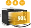 TZS First Austria - Mini Backofen mit Kochplatten 30L 3200W Produktbild-Vorschau 2