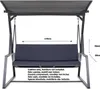 Auflagen für Hollywoodschaukel 170x60 + 170x50 cm  blau Produktbild-Vorschau 2