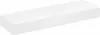 A white rectangular shelf on a white background. Produktbild-Vorschau