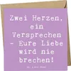 Mr. & Mrs. Panda Grußkarte Spruch Standesamtliche Trauung Produktbild-Vorschau 1