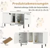 COSTWAY szafka dla kota na kuwetę, szafka na kuwetę z Podgląd zdjęcia produktu 3