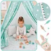 Nukido 740024 Kinder-tipi met lampjes – mintgroen met Productafbeelding-voorbeeld 24