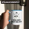 Dank Meme Tasse Katzen Besitzer Wortspiel Ja Mein Leben Produktbild-Vorschau 4