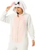 Onesie Kigurumi Pigiama Costume Travestimento Coniglio XXL: Anteprima dell’immagine prodotto 6